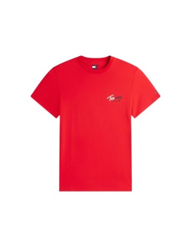 Tommy Hilfiger Jeans t-shirt homme rouge