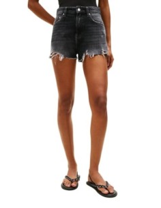 Tommy Hilfiger Jeans short femme noir