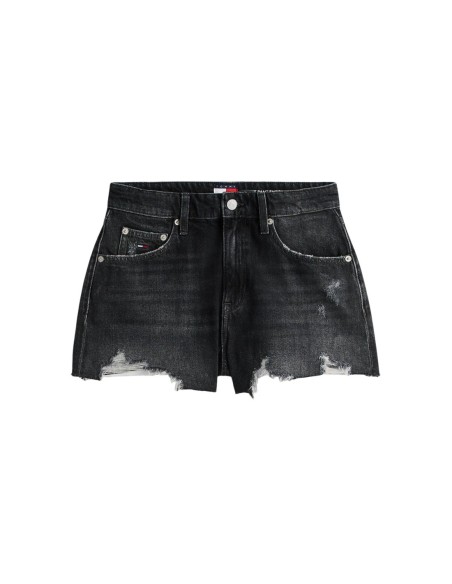 Tommy Hilfiger Jeans short femme noir