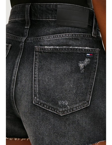 Tommy Hilfiger Jeans short femme noir