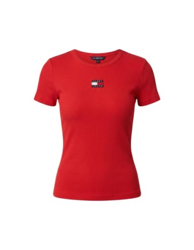 Tommy Hilfiger Jeans t-shirt femme rouge
