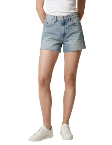 Tommy Hilfiger Jeans short femme bleu azur