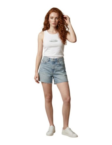 Tommy Hilfiger Jeans short femme bleu azur