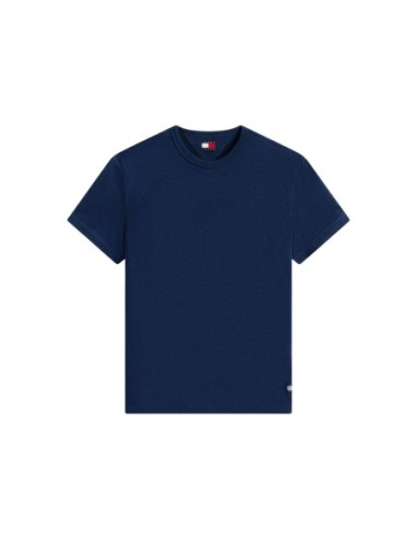 Tommy Hilfiger Jeans t-shirt homme bleu coton bio