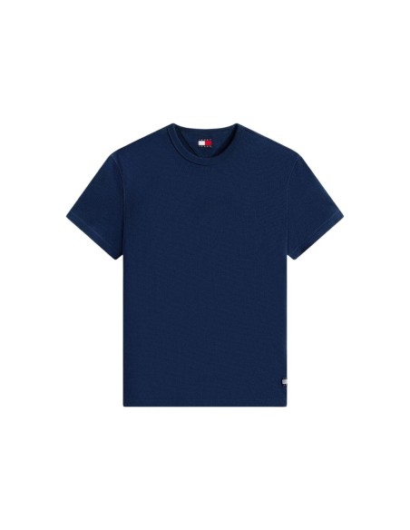 Tommy Hilfiger Jeans t-shirt homme bleu coton bio