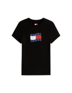 T-shirt imprimé tendance noir | Tommy Hilfiger Jeans