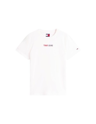 Tommy Hilfiger Jeans t-shirt femme beige