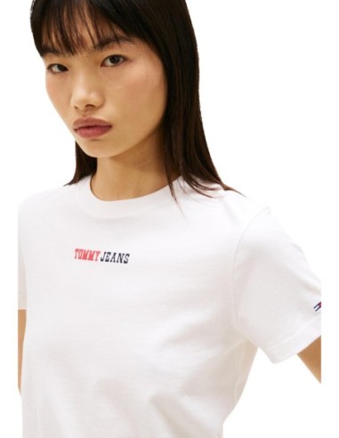 Tommy Hilfiger Jeans t-shirt femme beige