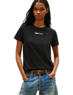 Tommy Hilfiger Jeans t-shirt femme noir