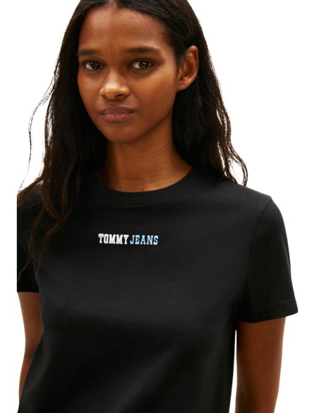 Tommy Hilfiger Jeans t-shirt femme noir