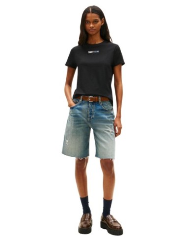 Tommy Hilfiger Jeans t-shirt femme noir