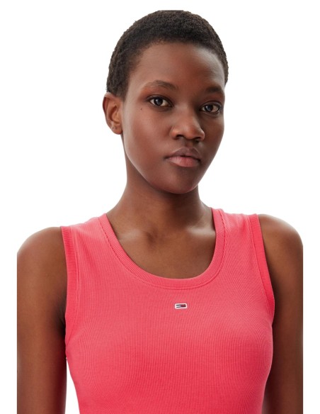 Tommy Hilfiger Jeans débardeur femme fuchsia