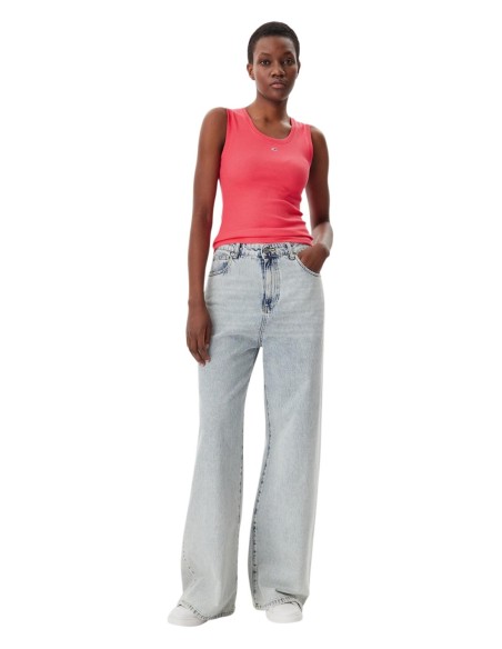 Tommy Hilfiger Jeans débardeur femme fuchsia