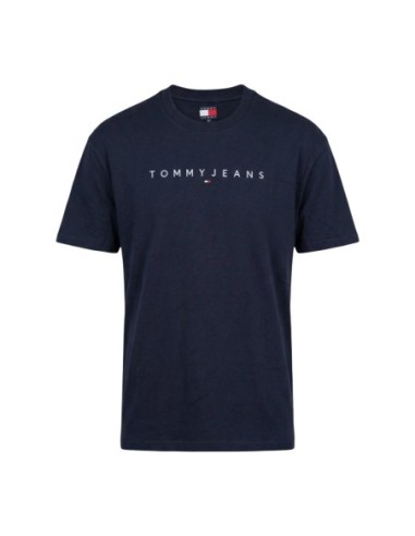 Tommy Hilfiger Jeans t-shirt homme bleu imprimé