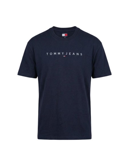 Tommy Hilfiger Jeans t-shirt homme bleu imprimé