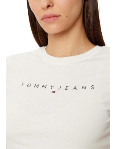 Tommy Hilfiger Jeans t-shirt femme beige