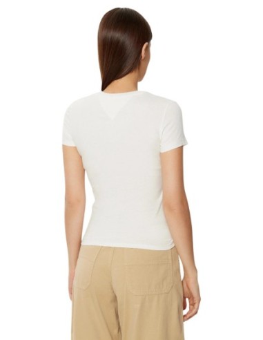 Tommy Hilfiger Jeans t-shirt femme beige