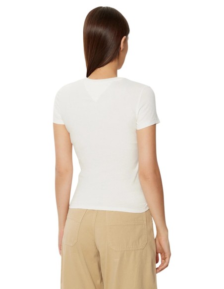 Tommy Hilfiger Jeans t-shirt femme beige