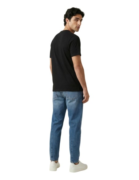 Tommy Hilfiger Jeans t-shirt homme noir coton bio