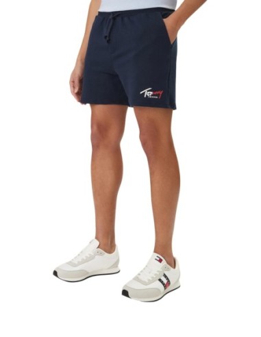 Tommy Hilfiger Jeans bermuda homme bleu cordon