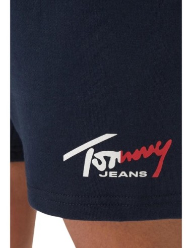Tommy Hilfiger Jeans bermuda homme bleu cordon