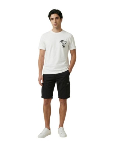 Tommy Hilfiger Jeans bermuda homme noir stretch
