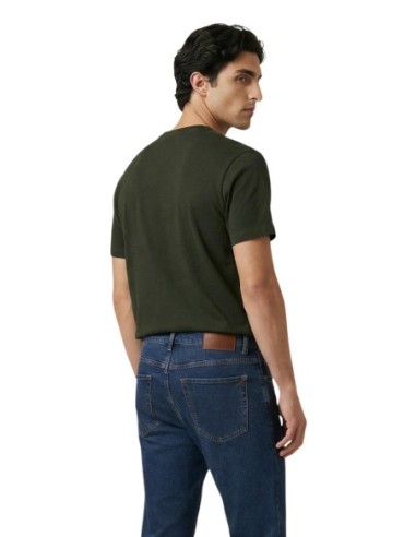 Tommy Hilfiger Jeans t-shirt homme vert imprimé