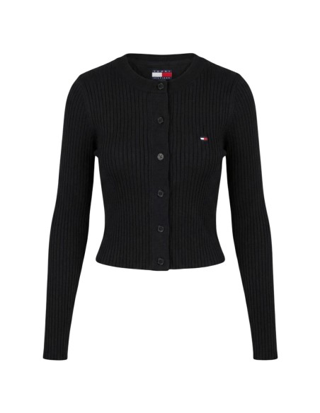 Tommy Hilfiger Jeans cardigan femme noir