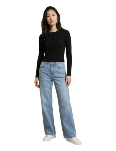 Tommy Hilfiger Jeans cardigan femme noir