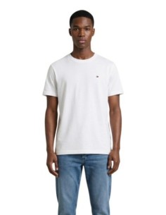 Tommy Hilfiger Jeans t-shirt homme blanc coton bio