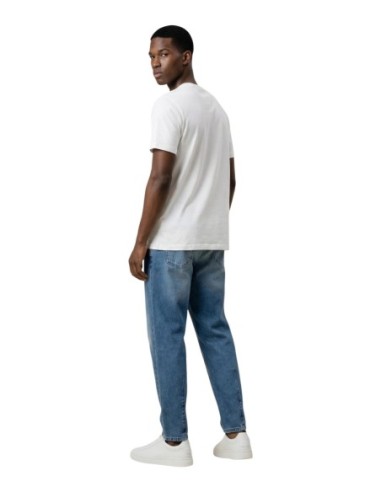 Tommy Hilfiger Jeans t-shirt homme blanc coton bio