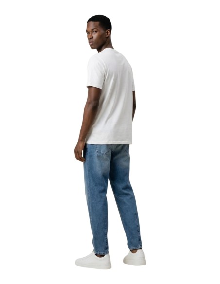 Tommy Hilfiger Jeans t-shirt homme blanc coton bio