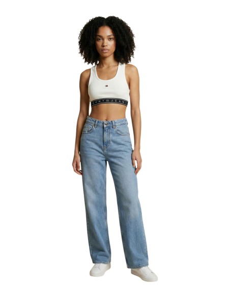 Tommy Hilfiger Jeans top femme blanc