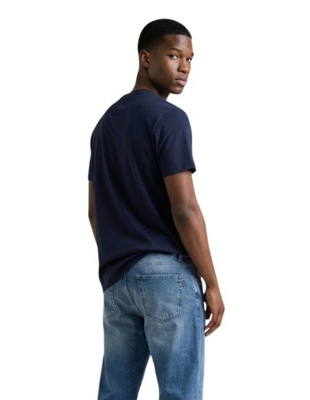 Tommy Hilfiger Jeans t-shirt homme bleu coton bio