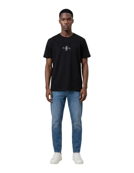 Tommy Hilfiger Jeans t-shirt homme noir imprimé