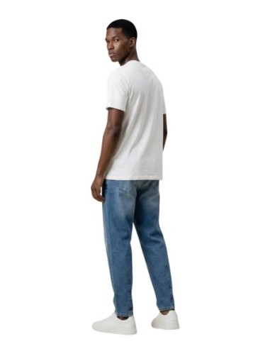 Tommy Hilfiger Jeans t-shirt homme blanc coton bio