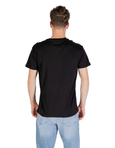 Tommy Hilfiger Jeans t-shirt homme noir imprimé