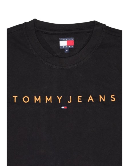 Tommy Hilfiger Jeans t-shirt homme noir imprimé