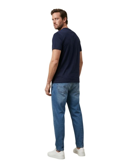 Tommy Hilfiger Jeans t-shirt homme bleu coton bio
