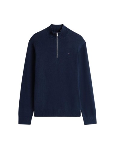 Tommy Hilfiger Jeans sweat homme bleu zippé