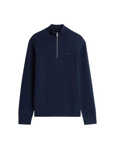 Tommy Hilfiger Jeans sweat homme bleu zippé