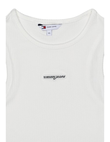 Tommy Hilfiger Jeans top femme blanc