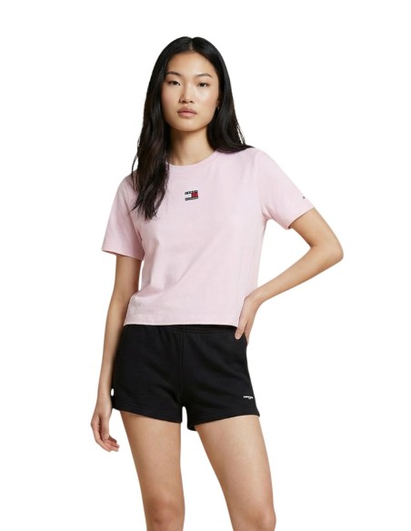 Tommy Hilfiger Jeans t-shirt femme rose