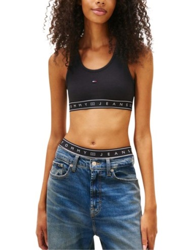 Tommy Hilfiger Jeans top femme noir