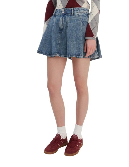 Tommy Hilfiger Jeans jupe femme bleue