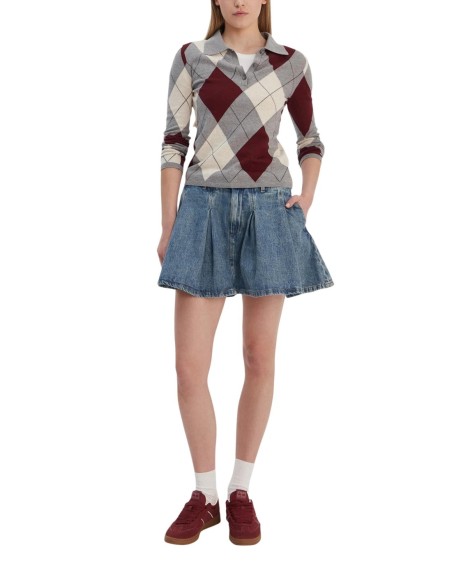 Tommy Hilfiger Jeans jupe femme bleue
