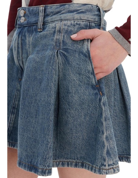 Tommy Hilfiger Jeans jupe femme bleue