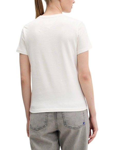 Tommy Hilfiger Jeans t-shirt femme blanc imprimé