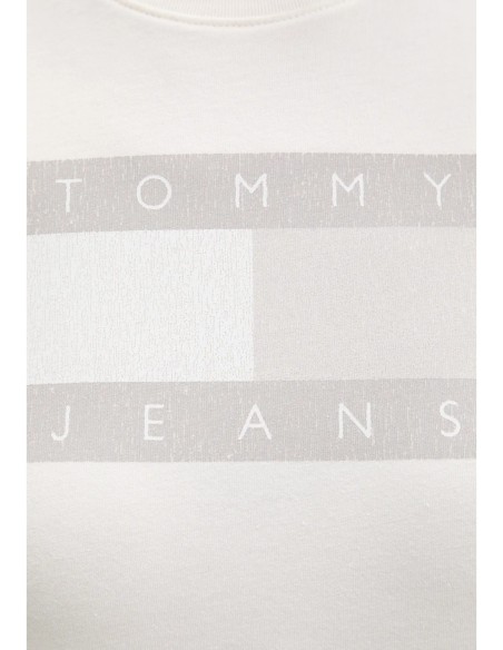 Tommy Hilfiger Jeans t-shirt femme blanc imprimé