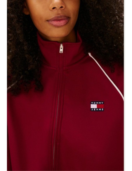 Tommy Hilfiger Jeans sweat femme bordeaux